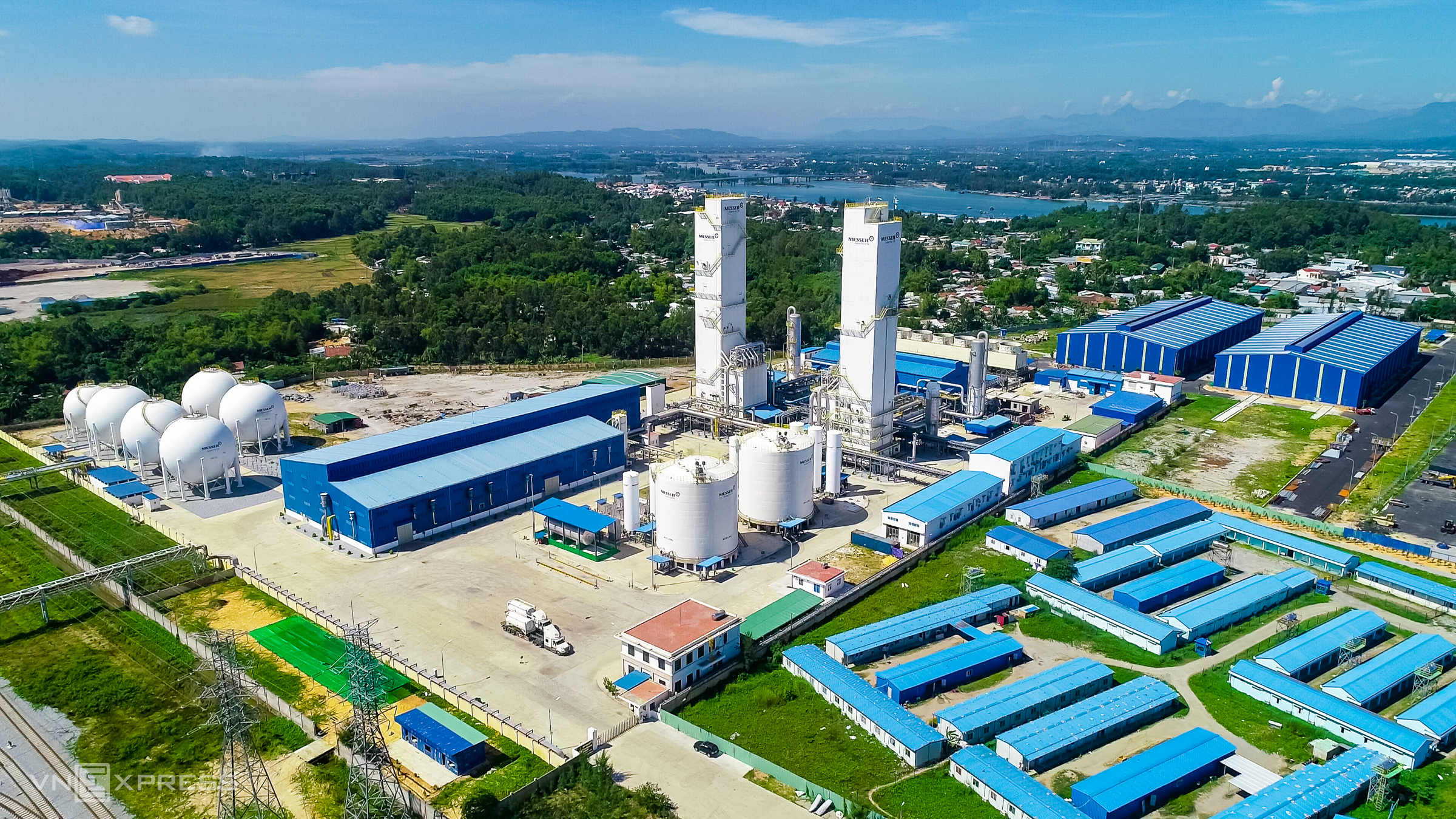 DỰ ÁN NM  KHÍ AIR SEPARATION & LEQUEFIRE - QUẢNG NGÃI 